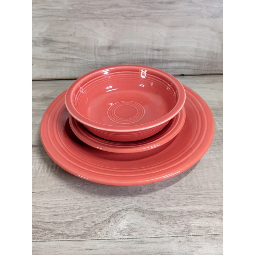 Homer Laughlin Fiestaware 5-pc Place Setting Persimmon